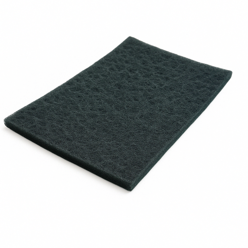 Hand sanding pad for preparing the bathtub before applying EKOPEL
