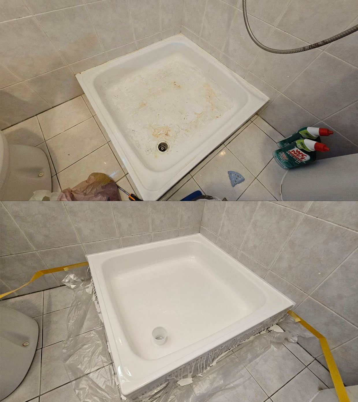 ekopel bathtub coating ivory refinishing resurfacing paint 